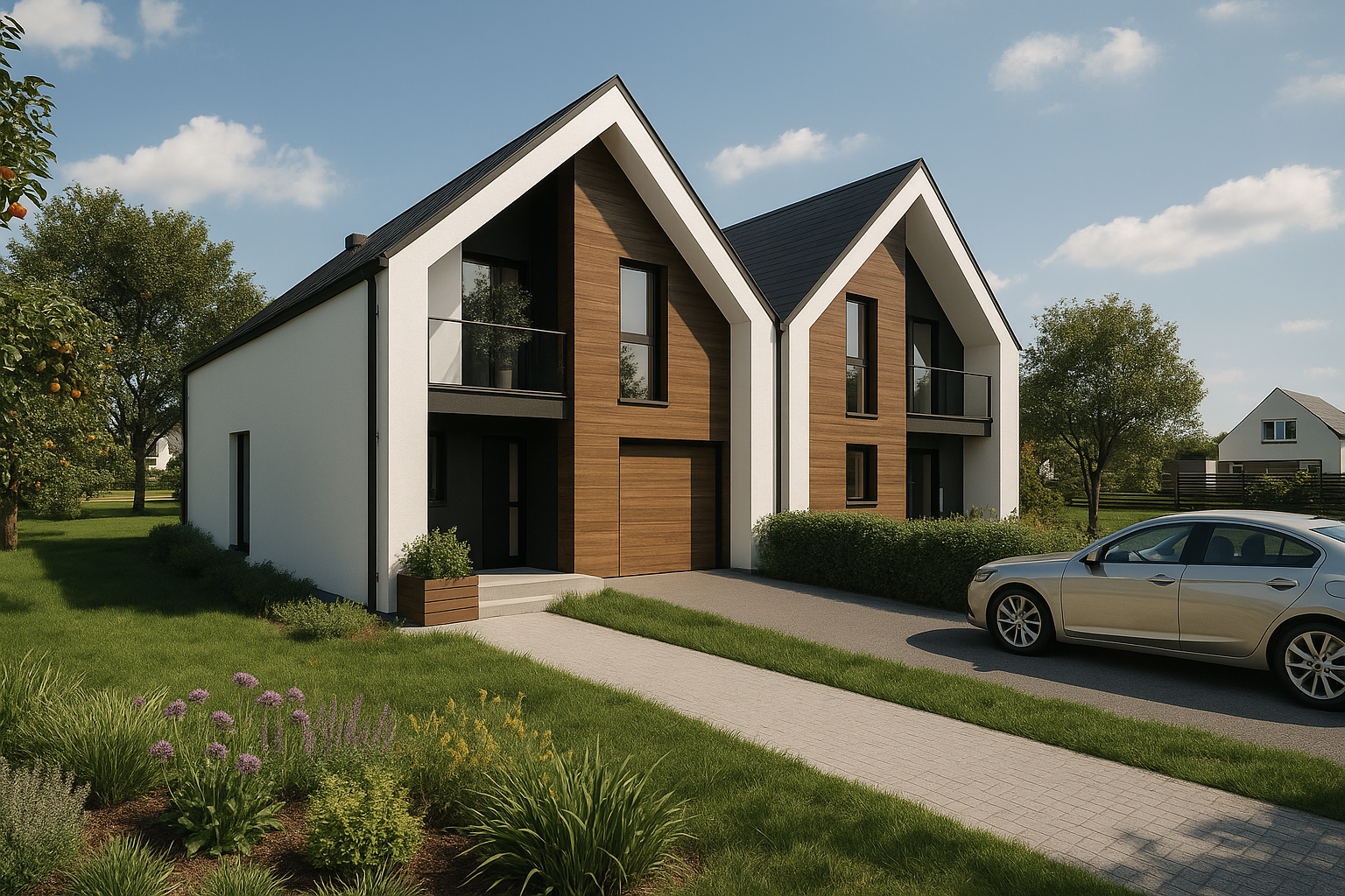 Projekt domu Duino – nowoczesny dom, architekt MDesign Tychy